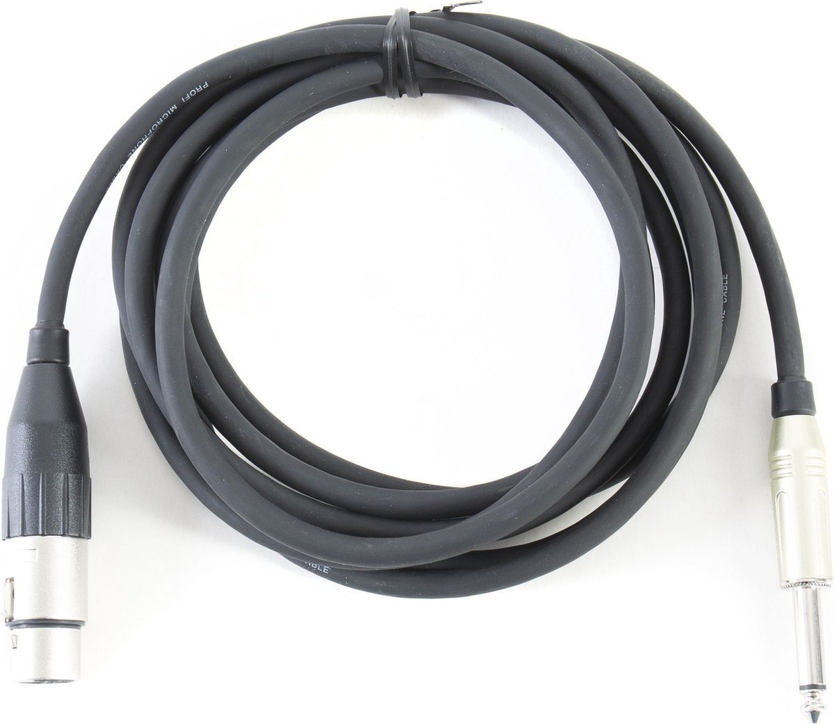 MUSIC STORE Adapterkabel jack | XLR 3,0m XLR F -> jack male unsym. - Kabel